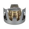 1pc Mini Portable Outdoor Picnic Alcohol Stove Alcohol For Backpacking; Lightweight Brass Spirit Burner With Aluminium Stand For Camping Hiking