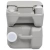 Portable Camping Toilet Gray 5.3+2.6 gal