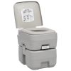 Portable Camping Toilet Gray 5.3+2.6 gal
